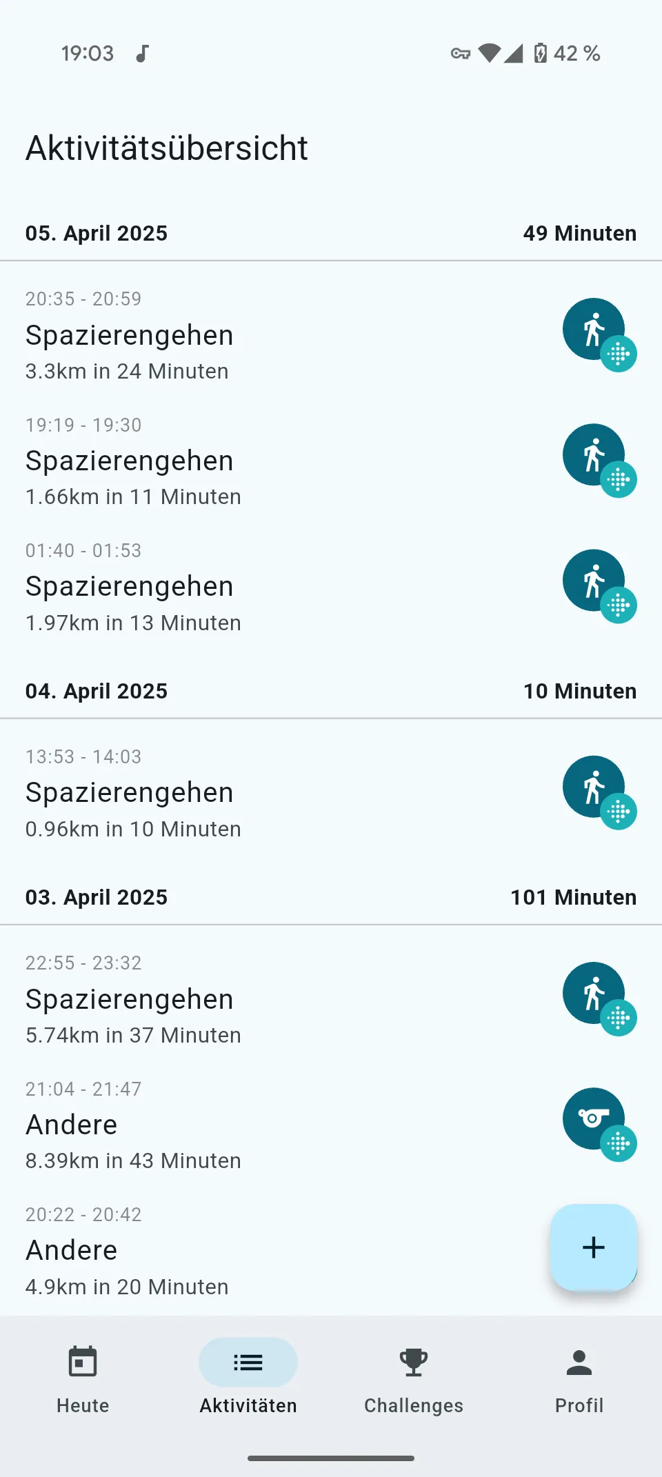 MoveTopia - Fitness-Tracking App Screenshot 3