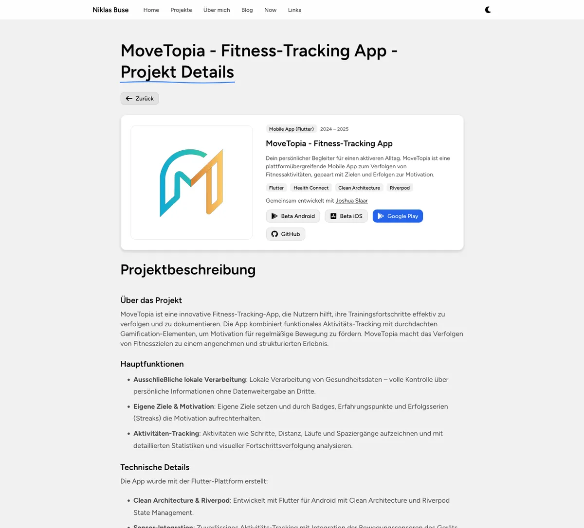 Portfolio Website Screenshot 3